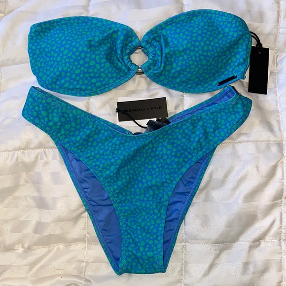 Kendall & Kylie Swim Nwt Kendall And Kylie Bikini Top And Bottom